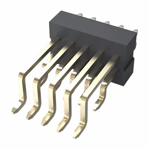 1.0mm PIN header doub ranje dwat ang smt