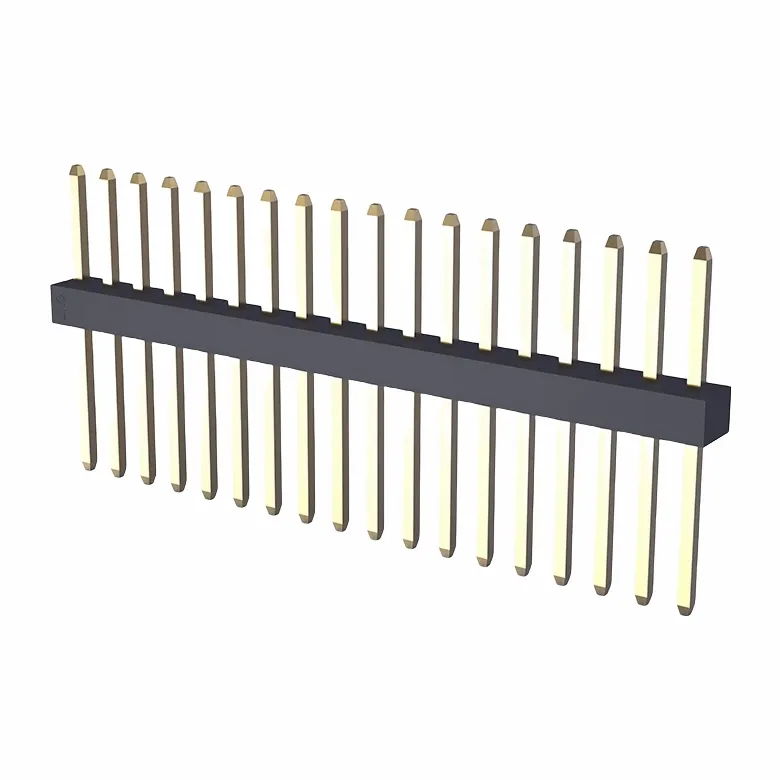 1.0mm PIN header sèl ranje dwat