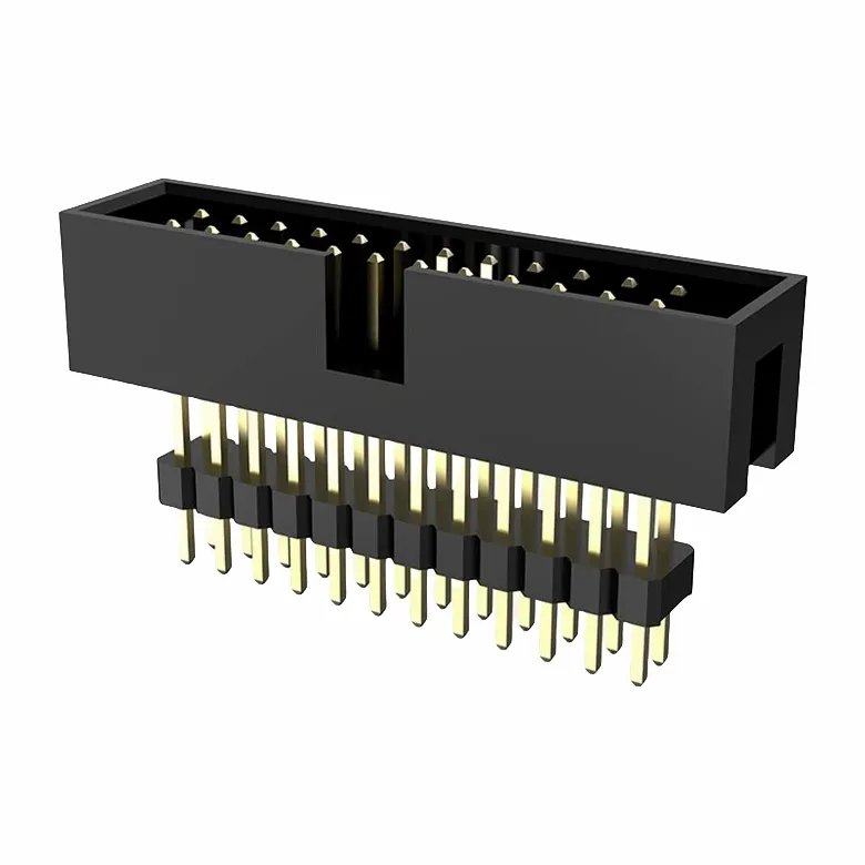 2.54mm bwat header doub ranje dwat